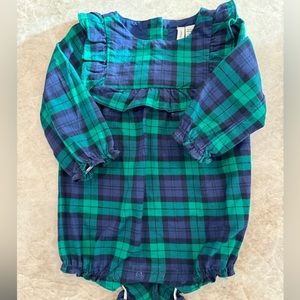 Janie & Jack bubble romper, worn 1x! Size 6-12m